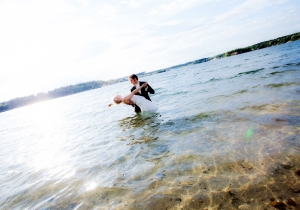 Crashhochzeit, Baggersee Zeischa